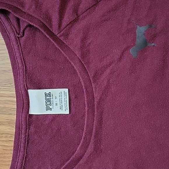 VS PINK Cheetah Long Sleeve/ XS - Picture 4 of 5